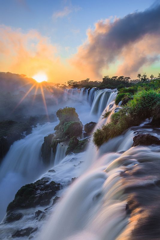 waterfallArgentinabyAndrewWaddington